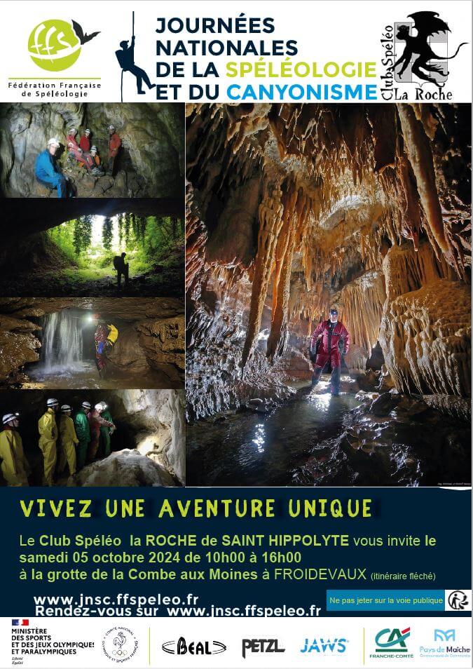 découverte de la grotte de la combe de Froidevaux